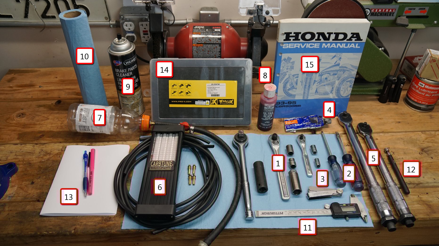 Checking and Adjusting Valves on Your ShimUnderBucket Style Motorcycle